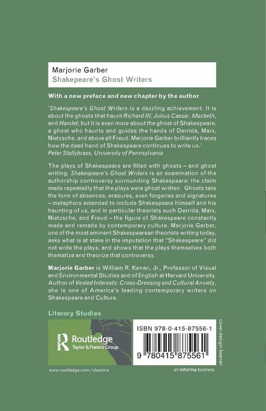 Produktbild: Shakespeare's Ghost Writers