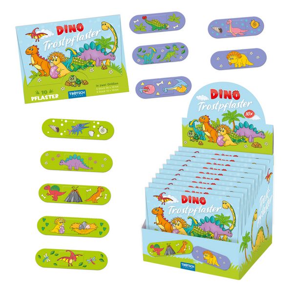 Produktbild: TR&Ouml;TSCH - Pflasterset Trostpflaster Dinosaurier