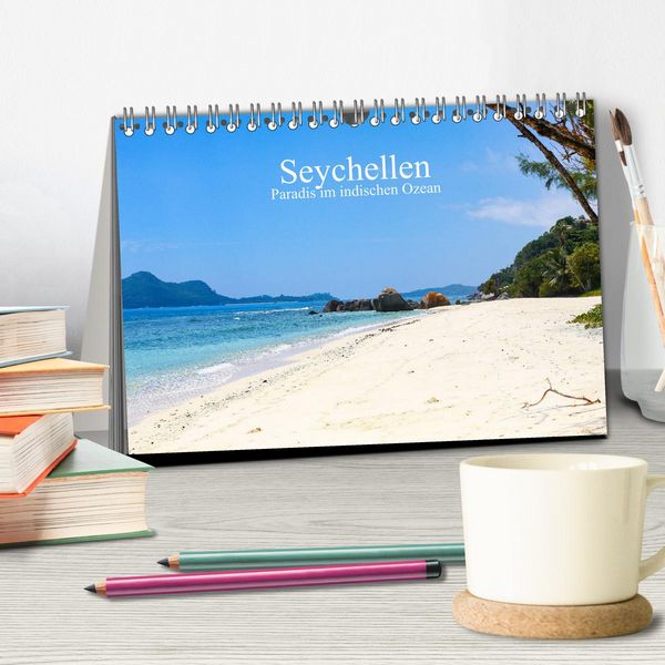 Produktbild: Seychellen - Paradis im indischen Ozean (Tischkalender 2026 DIN A5 quer), CALVENDO Monatskalender