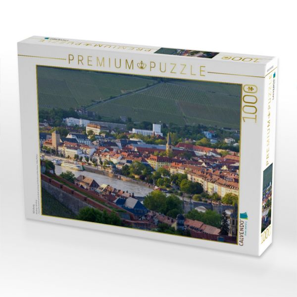 Produktbild: CALVENDO Puzzle W&uuml;rzburg | 1000 Teile Lege-Gr&ouml;&szlig;e 64x48cm Foto-Puzzle f&uuml;r gl&uuml;ckliche Stunden