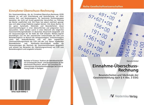Produktbild: Einnahme-&Uuml;berschuss-Rechnung
