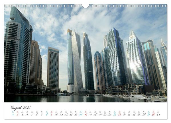 Produktbild: Dubai, die Stadt der Superlative. (Wandkalender 2026 DIN A3 quer), CALVENDO Monatskalender