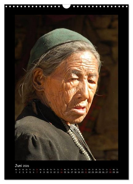 Produktbild: Nepal - Gesichter eines Landes (Wandkalender 2026 DIN A3 hoch), CALVENDO Monatskalender
