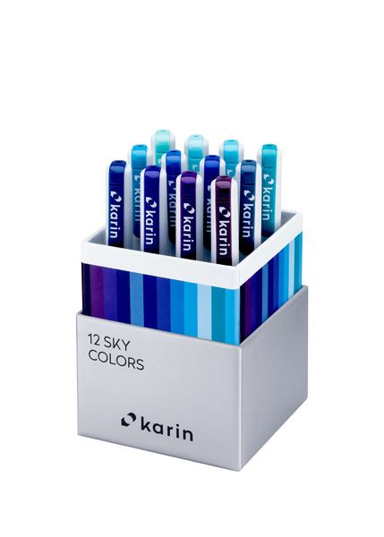 Produktbild: KARIN Marker Realbrush PRO Sky Colors, 12er Pinsel Set