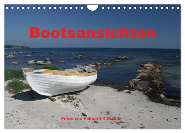Bootsansichten (Wandkalender 2026 DIN A4 quer), CALVENDO Monatskalender
