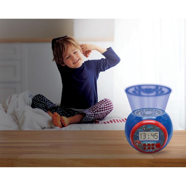 Produktbild: Spider Man Projektionswecker mit Timer
