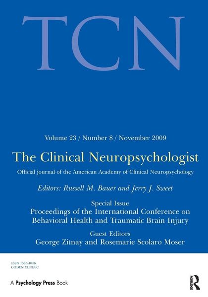 Produktbild: Proceedings of the International Conference on Behavioral Health and Traumatic Brain Injury