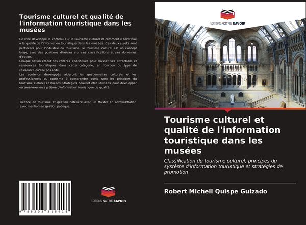 Produktbild: Tourisme culturel et qualit&eacute; de l'information touristique dans les mus&eacute;es