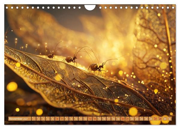 Produktbild: Fantastische Mikrowelten. Im Reich der Nanog&auml;rtner (Wandkalender 2027 DIN A4 quer), CALVENDO Monatskalender