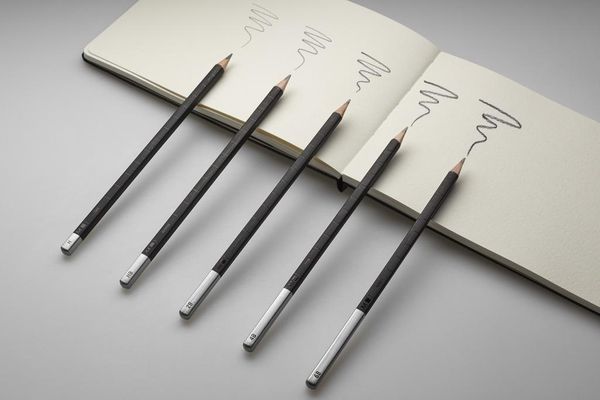 Produktbild: Moleskine Zeichenstift-Set, 5 Bleistifte
