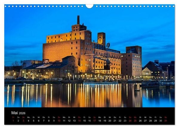 Produktbild: Duisburgs N&auml;chte (Wandkalender 2026 DIN A3 quer), CALVENDO Monatskalender