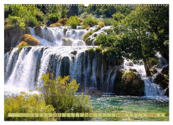 Produktbild: Faszination Kroatien - Dalmatiens K&uuml;ste (Wandkalender 2026 DIN A2 quer), CALVENDO Monatskalender