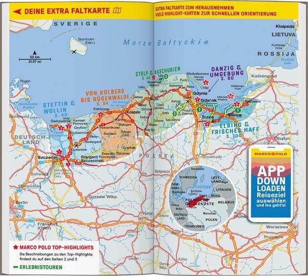 Produktbild: MARCO POLO Reisef&uuml;hrer Polnische Ostseek&uuml;ste, Danzig