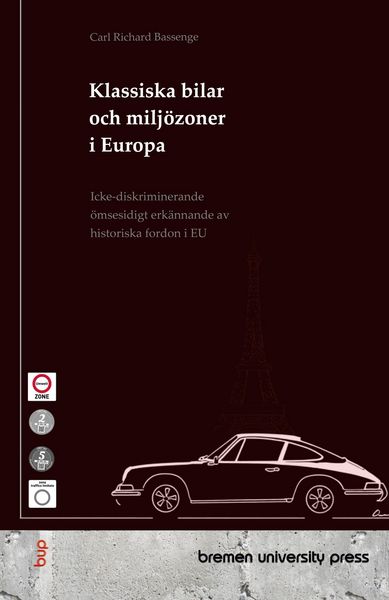 Produktbild: Klassiska bilar och milj&ouml;zoner i Europa