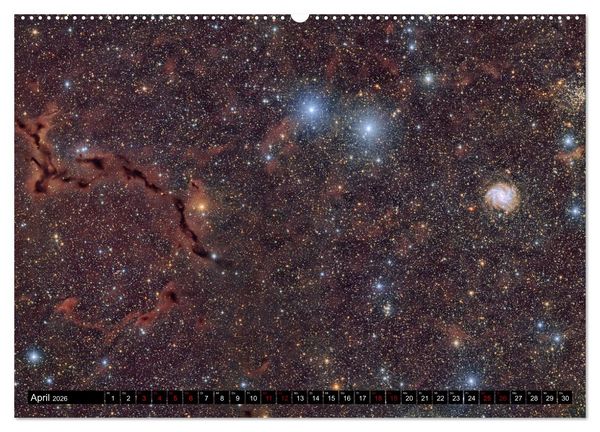 Produktbild: Deepsky XVIII (Wandkalender 2026 DIN A2 quer), CALVENDO Monatskalender