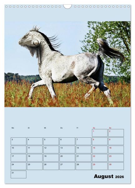 Produktbild: Seltsame Tiere - da stimmt doch was nicht... (Wandkalender 2026 DIN A3 hoch), CALVENDO Monatskalender