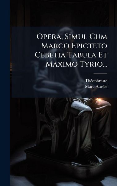 Produktbild: Opera, Simul Cum Marco Epicteto Cebetia Tabula Et Maximo Tyrio...