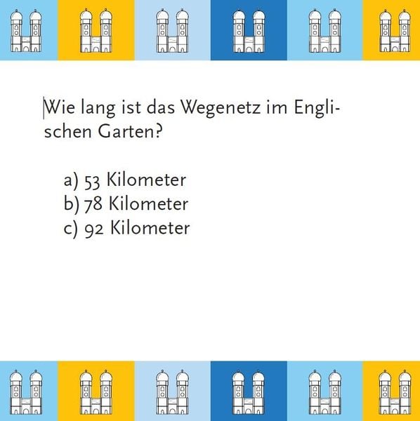 Produktbild: M&uuml;nchen-Quiz (Neuauflage)