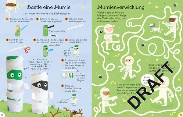 Produktbild: Basteln, R&auml;tseln, Dekorieren f&uuml;r Gruselfans