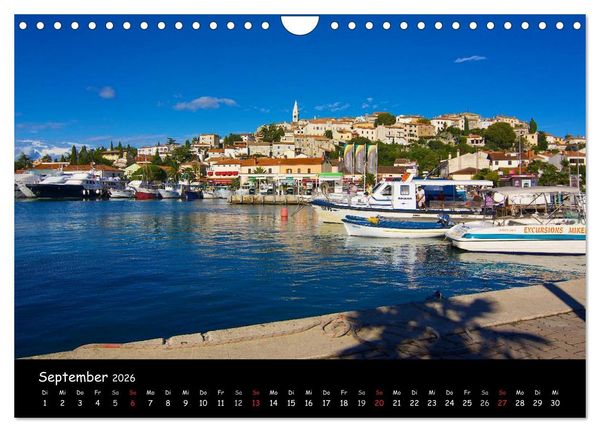 Produktbild: Rund um Vrsar (Wandkalender 2026 DIN A4 quer), CALVENDO Monatskalender