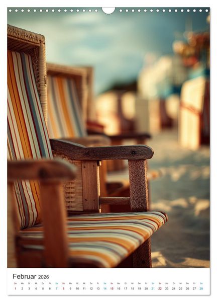 Produktbild: Sehnsucht Strand (Wandkalender 2026 DIN A3 hoch), CALVENDO Monatskalender