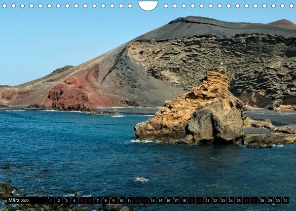 Produktbild: Vulkanlandschaften - Aus Lava und Asche modelliert (Wandkalender 2022 DIN A4 quer)