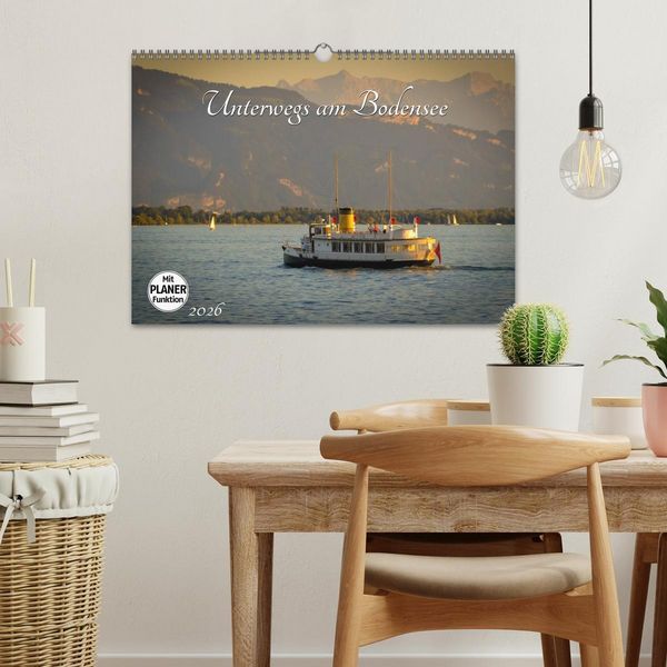 Produktbild: Unterwegs am Bodensee (Wandkalender 2026 DIN A3 quer), CALVENDO Monatskalender