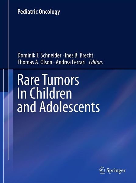 Produktbild: Rare Tumors In Children and Adolescents