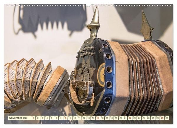 Produktbild: Concertina und Bandoneon (Wandkalender 2026 DIN A2 quer), CALVENDO Monatskalender