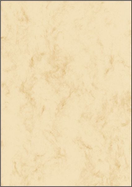 Design Papier Sigel A4 Marmor beige