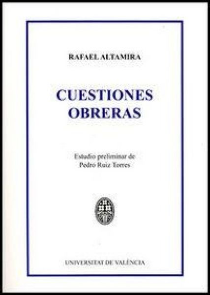 Produktbild: Cuestiones obreras