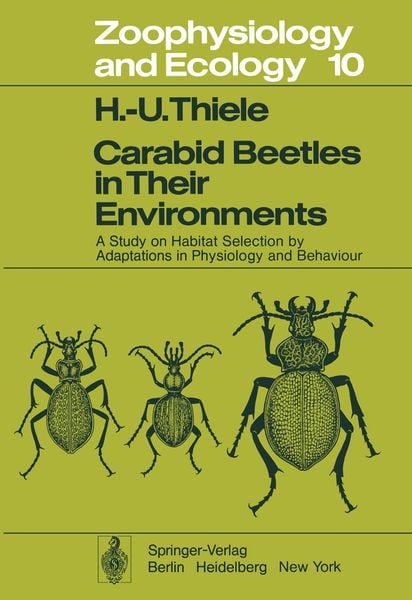 Produktbild: Carabid Beetles in Their Environments