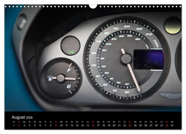 Produktbild: Aston Martin Vanquish Volante (Wandkalender 2026 DIN A3 quer), CALVENDO Monatskalender