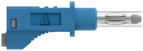 Produktbild: Electro PJP 2217/600V-CD1-50Bl Messleitung Bananenstecker Bananenstecker 0.50m Blau 1St.