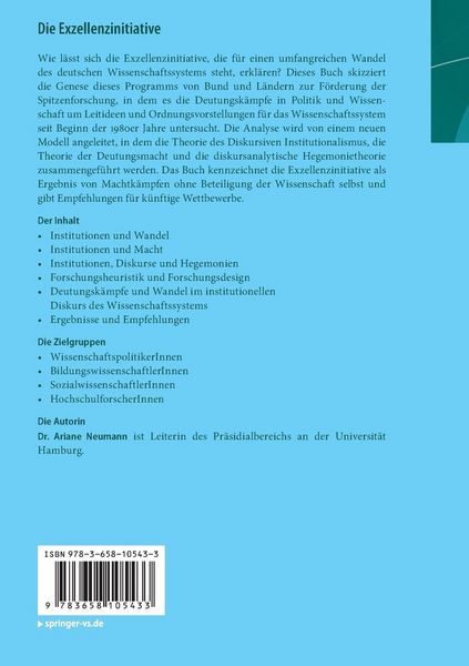 Produktbild: Die Exzellenzinitiative