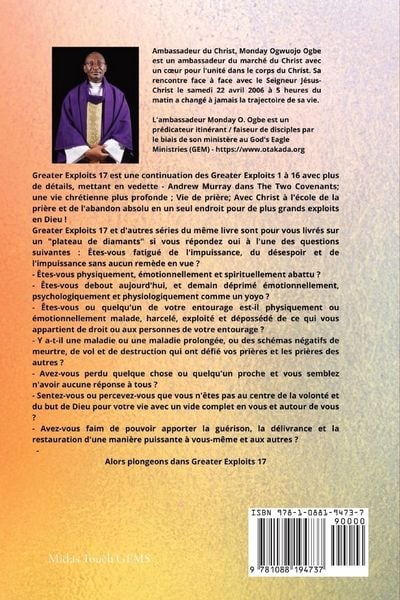 Produktbild: Grands Exploits - 17 Mettant en vedette - Andrew Murray dans les deux Pactes; une vie chr&eacute;tienne..
