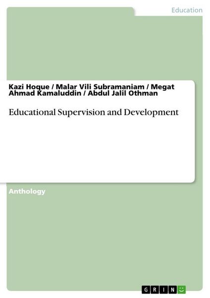 Produktbild: Educational Supervision and Development
