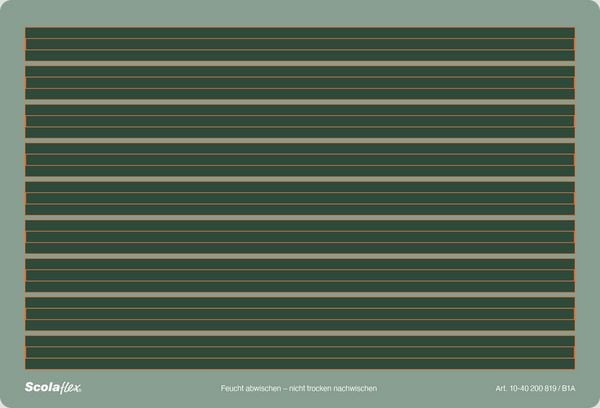 Produktbild: Brunnen Schreibtafel Scolaflex Lin. B1A &brvbar; gr&uuml;n