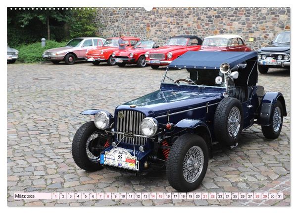 Produktbild: Ohre Classics - Oldtimer auf der Schlossdom&auml;ne in Wolmirstedt (hochwertiger Premium Wandkalender 2026 DIN A2 quer), Kunstdruck in Hochglanz