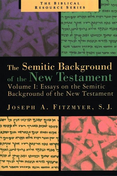 Produktbild: The Semitic Background of the New Testament, Volume 1
