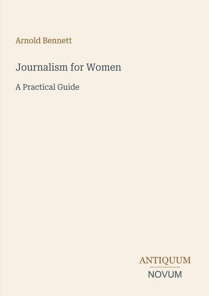 Produktbild: Journalism for Women