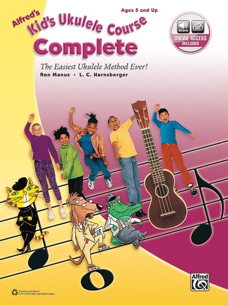 Produktbild: Alfred's Kid's Ukulele Course Complete