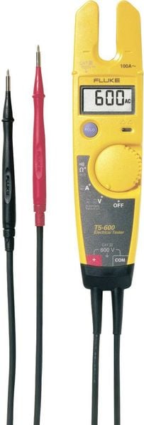 Fluke T5-600 Zweipoliger Spannungsprüfer CAT III 600 V LCD, Akustik