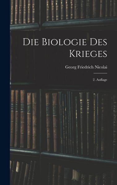 Produktbild: Die Biologie des Krieges