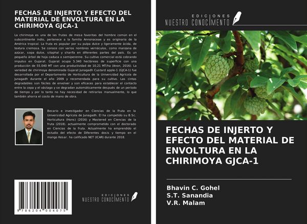Produktbild: Fechas De Injerto Y Efecto Del Material De Envoltura En La Chirimoya Gjca-1