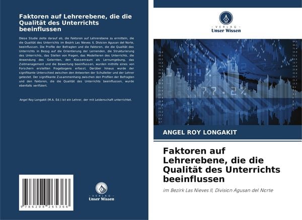 Produktbild: Faktoren auf Lehrerebene, die die Qualit&auml;t des Unterrichts beeinflussen