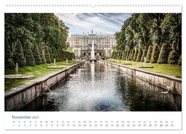 Produktbild: Sankt Petersburg - "Venedig des Nordens" (hochwertiger Premium Wandkalender 2027 DIN A2 quer), Kunstdruck in Hochglanz