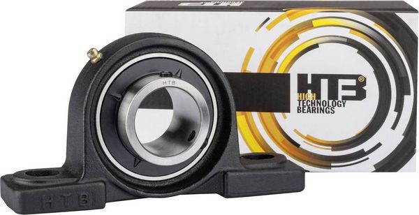 Produktbild: HTB UCP 204 Stehlager Grauguss Bohrungs-&Oslash; 20mm Lochabstand 96mm