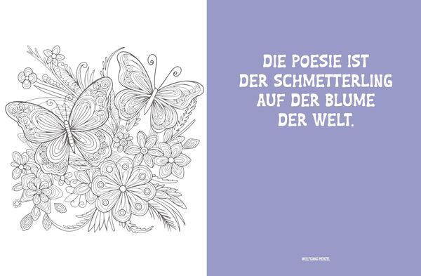 Produktbild: Colorful Mandala &ndash; Bl&uuml;ten und Schmetterlinge