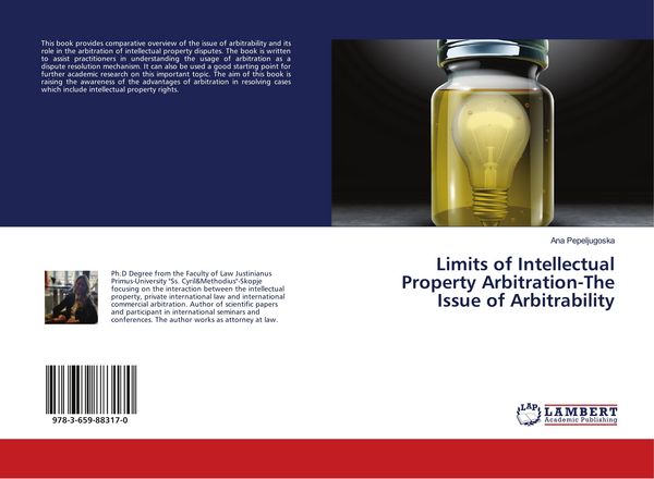 Produktbild: Limits of Intellectual Property Arbitration-The Issue of Arbitrability